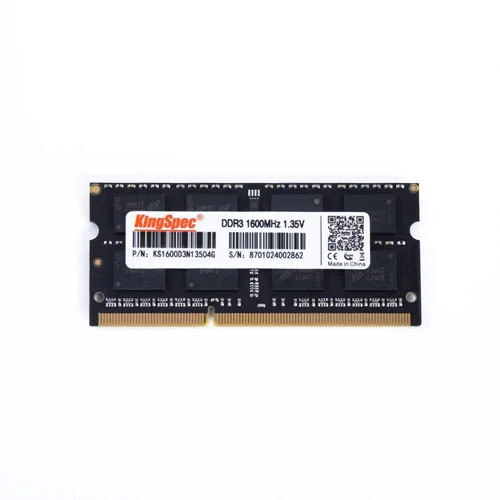 رم لپتاپ 8گیگ KingSpec RAM 8GB DDR3 1600mhz