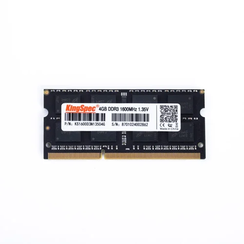 رم لپتاپ 4گیگ KingSpec RAM 4GB DDR3 1600mhz
